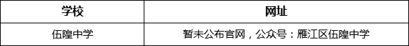 資陽市伍隍中學(xué)網(wǎng)址是什么？
