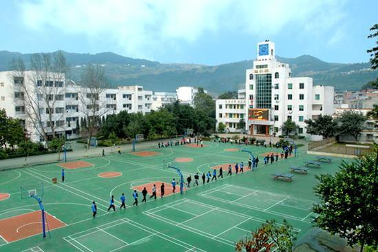 古藺縣中學(xué)校園風采