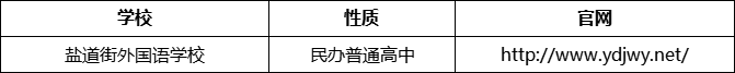 成都市鹽道街外國語學(xué)校官網(wǎng)、網(wǎng)址、官方網(wǎng)站